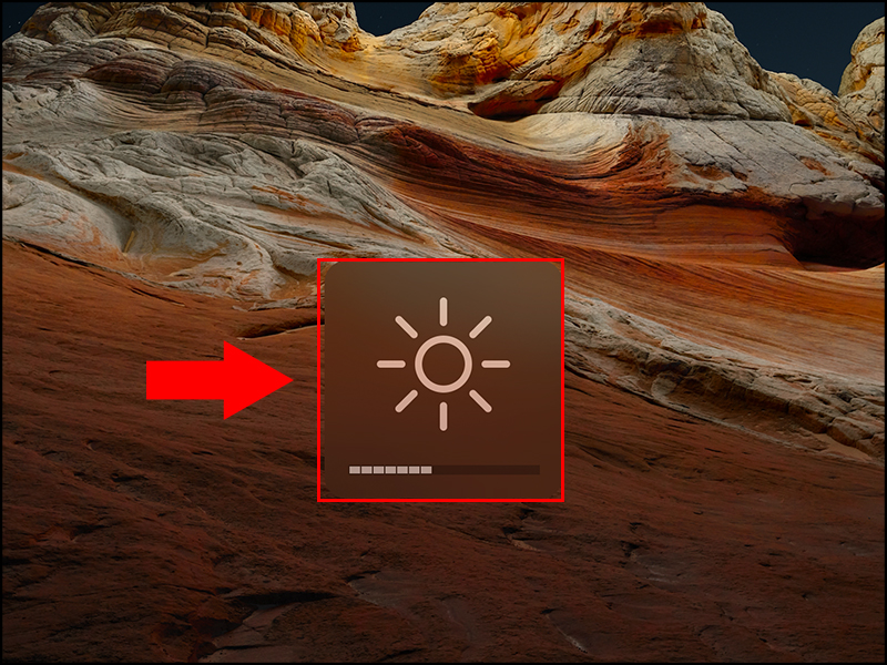 Giảm độ sáng màn hình