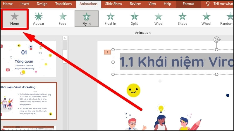 Cách dùng các hiệu ứng PowerPoint Transitions và Animations hiệu quả