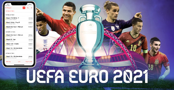Cách thêm lịch thi đấu EURO 2021 trên điện thoại Android và iPhone