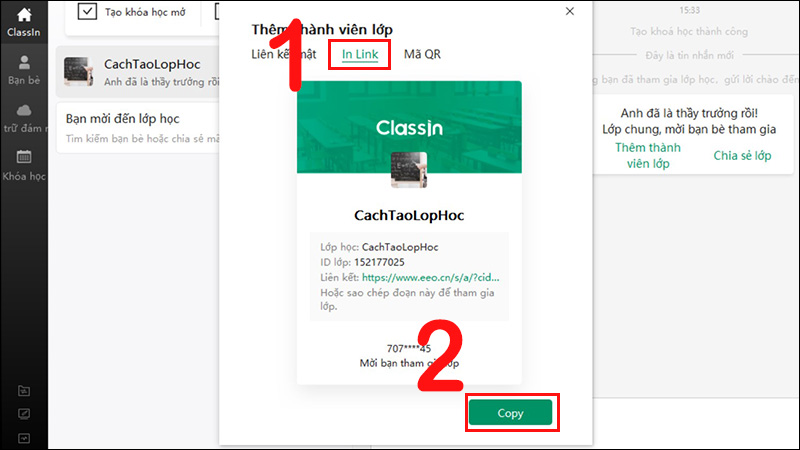 Chia sẻ link với bạn b&egrave;