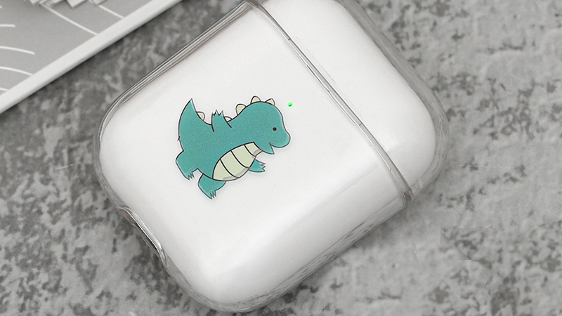 T&uacute;i đựng AirPods khủng long xanh vừa đơn giản vừa nhỏ xinh