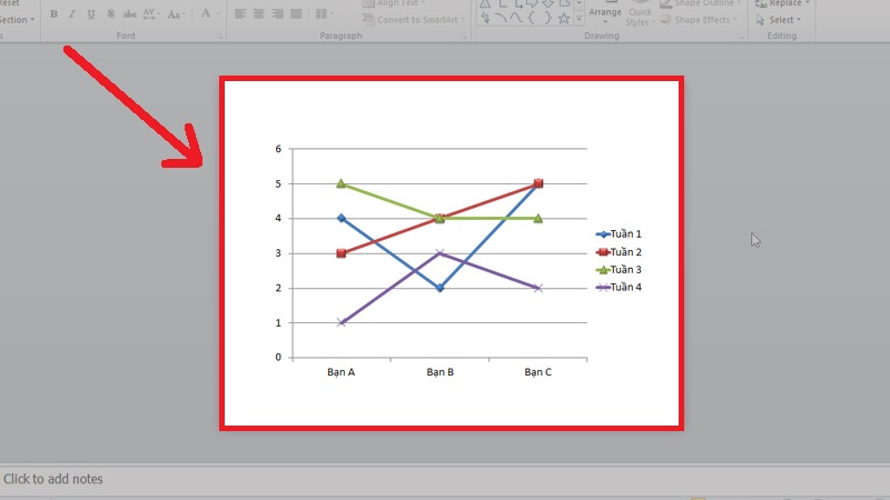 Tùy chỉnh biểu đồ trong PowerPoint sẽ giúp bạn tạo ra những bài thuyết trình chuyên nghiệp hơn. Bằng cách tinh chỉnh màu sắc, kích thước và kiểu dáng của biểu đồ, bạn có thể dễ dàng truyền tải thông tin một cách dễ hiểu hơn. Hãy xem hình ảnh liên quan đến từ khóa này để khám phá thêm những tính năng tuyệt vời của PowerPoint.