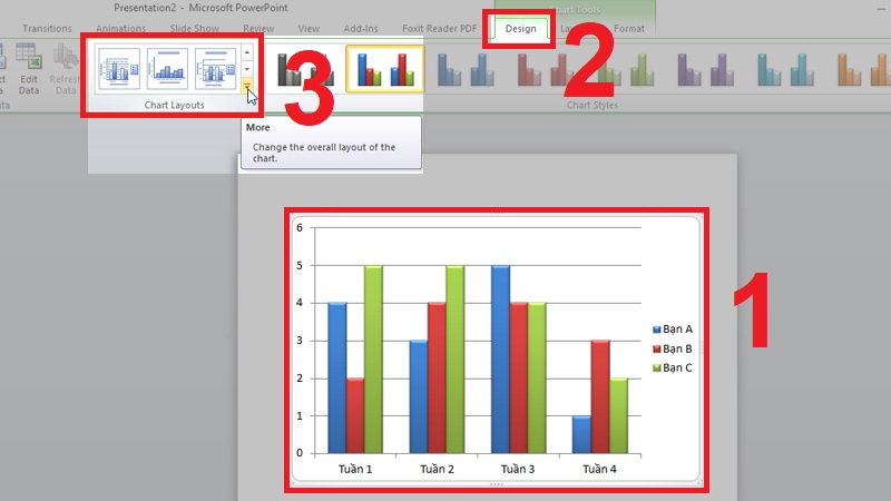 Cách vẽ biểu đồ PowerPoint, tùy chỉnh biểu đồ: Bạn muốn tạo ra những biểu đồ độc đáo và sáng tạo, thể hiện thông tin một cách trực quan? Hãy xem video này để biết cách sử dụng PowerPoint tùy chỉnh biểu đồ phù hợp với nhu cầu và phong cách của mình. Đừng lo lắng nếu bạn không có kinh nghiệm về đồ họa, video sẽ giúp bạn làm việc đơn giản và hiệu quả nhất.