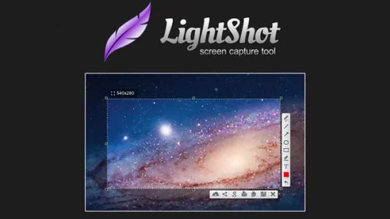 Chụp ảnh màn hình bằng phần mềm Lightshot