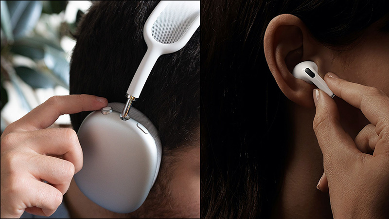 C&aacute;ch điều khiển kh&aacute;c nhau giữa 2 loại tai nghe