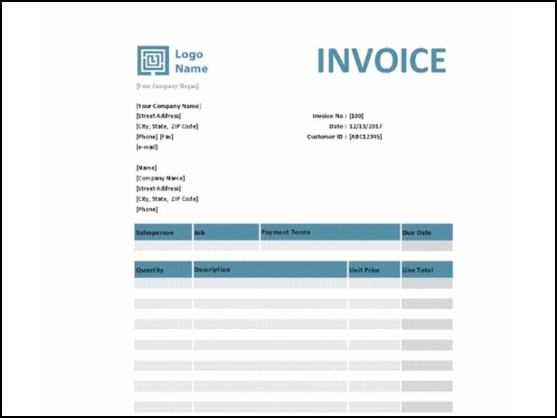 H&oacute;a đơn dịch vụ đơn giản