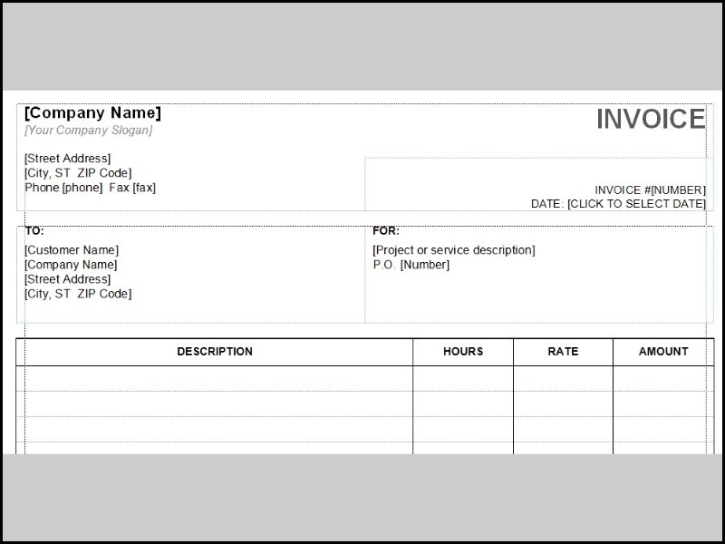 H&oacute;a đơn b&aacute;n h&agrave;ng đơn giản