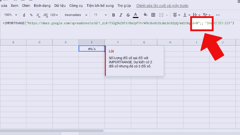 Lỗi #N/A xuất hiện là do không tìm thấy giá trị cần tìm