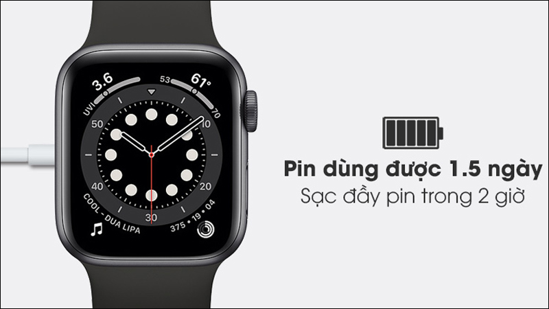 Tuổi thọ pin của Apple Watch