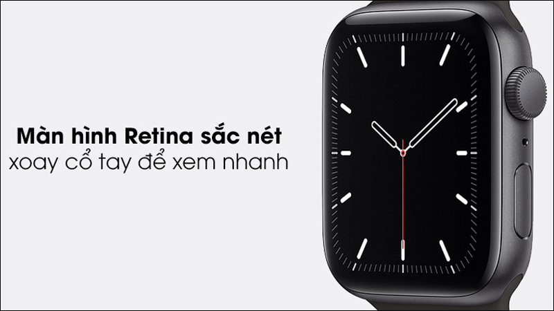 Màn hình Retina của Apple Watch SE