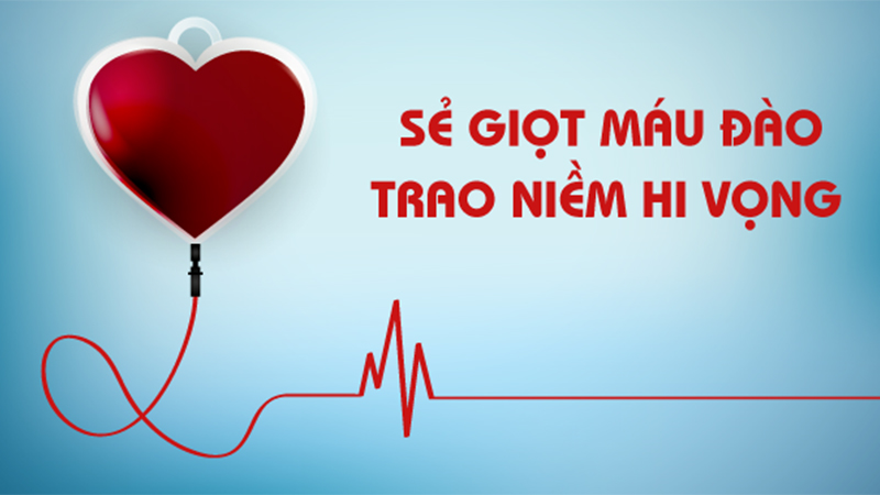 Hiến máu là nghĩa cử cao đẹp