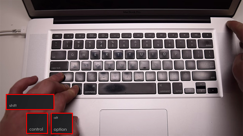 Thiết lập lại SMC bằng ph&iacute;m tắt