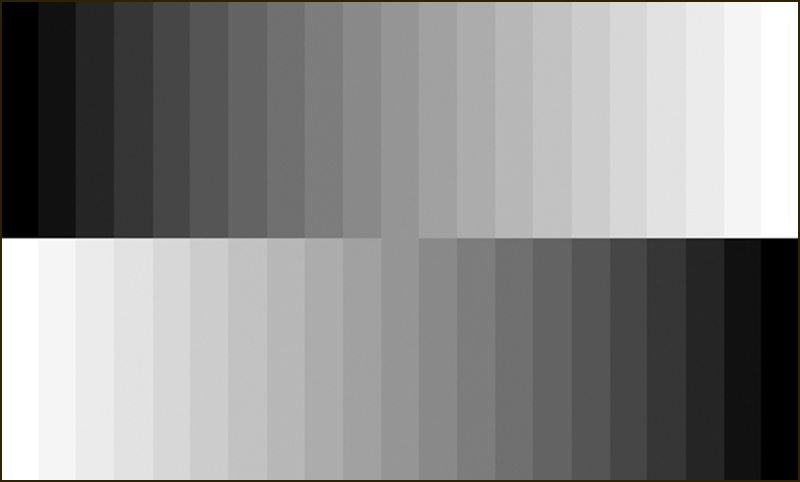 Độ tương phản là sự khác biệt giữa hai màu đen – trắng trên màn hình