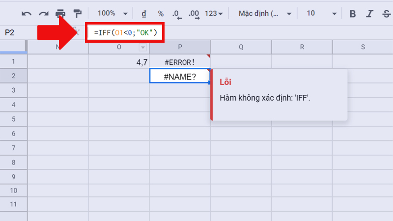 [Video] Cách sử dụng hàm IF trong Google Sheet lọc dữ liệu