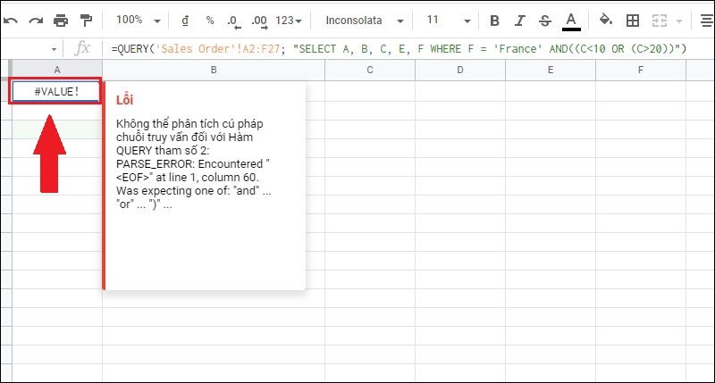 V&iacute; dụ minh họa lỗi #VALUE