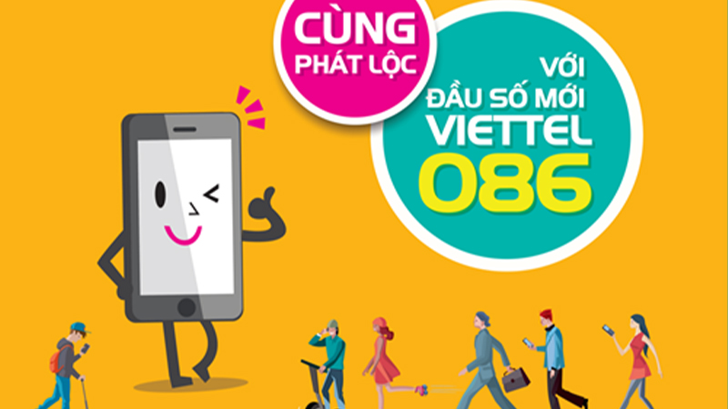 Đầu số mới Viettel 086