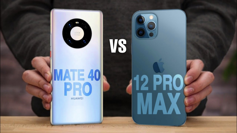 Hai sản phẩm được Huawei đem ra so sánh
