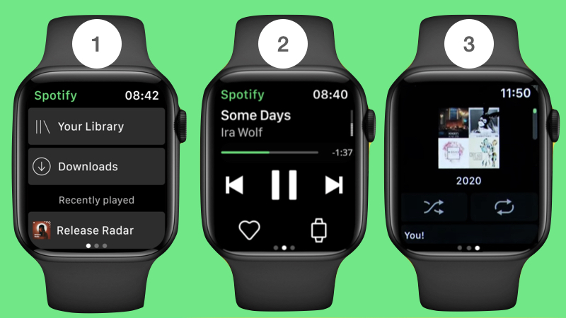 Cách nghe nhạc Spotify trên Apple Watch không cần tới iPhone đơn giản