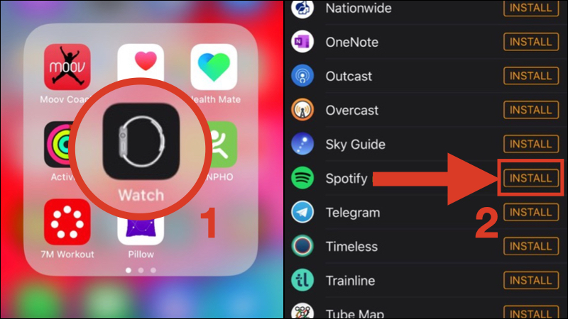 Cách nghe nhạc Spotify trên Apple Watch không cần tới iPhone đơn giản