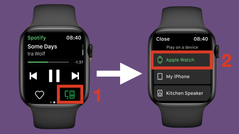 Cách nghe nhạc Spotify trên Apple Watch không cần tới iPhone đơn giản