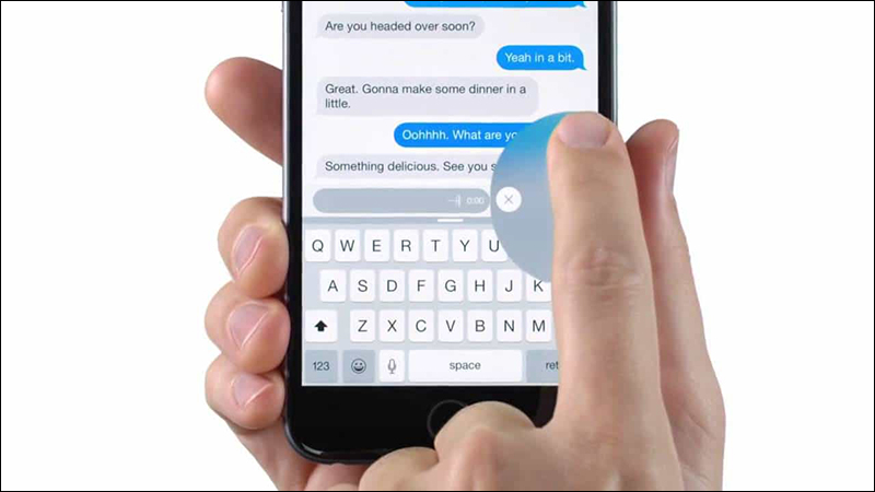 Tin nhắn màu dương giúp người dùng sử dụng tính năng đa dạng của iMessage