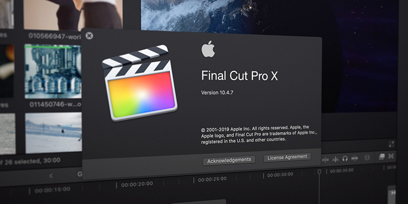 Final Cut Pro l&agrave; phần mềm 