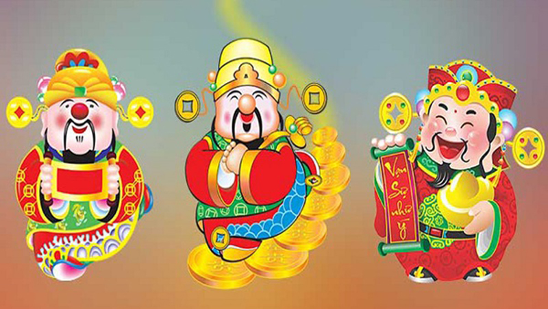 Thần Tài là vị thần cai quản tiền bạc và tài lộc, phù hộ cho công việc làm ăn của gia đình