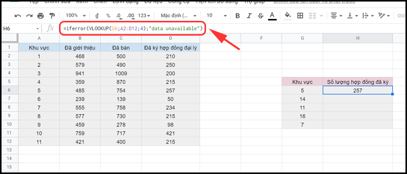 Hướng Dẫn Sử Dụng Hàm IFERROR Và VLOOKUP Trong Excel