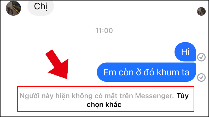 Thông báo xuất hiện khi bạn bị chặn Facebook