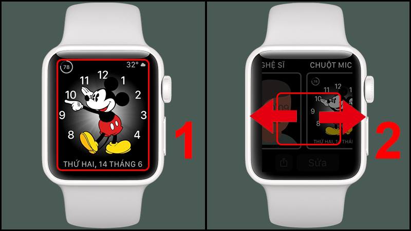 Thay đổi mặt đồng hồ trên Apple Watch rất đơn giản, nhanh gọn