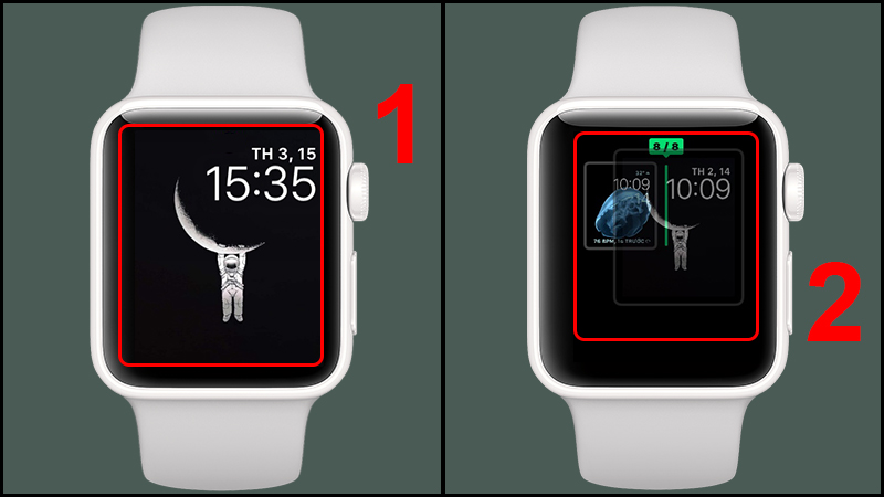 Bạn có thể dễ dàng dịch chuyển trên Apple Watch
