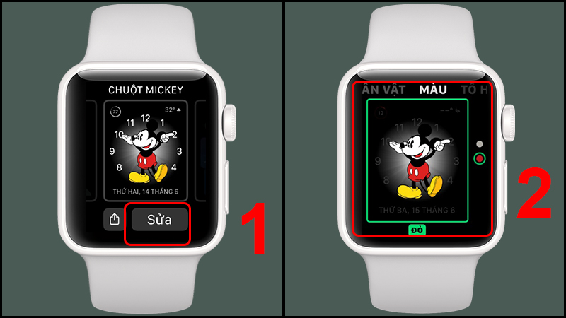 Cá nhân hóa Apple Watch ngay trên Apple Watch của bạn