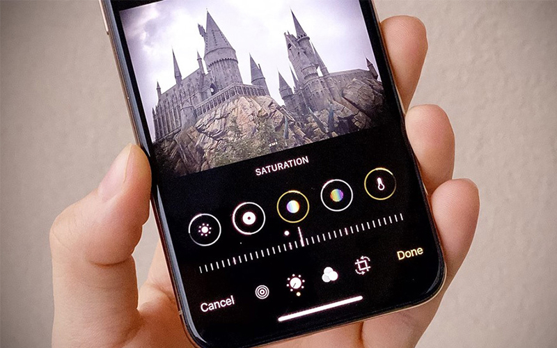 Sử dụng ứng dụng Ảnh tr&ecirc;n iPhone để chỉnh sửa ảnh