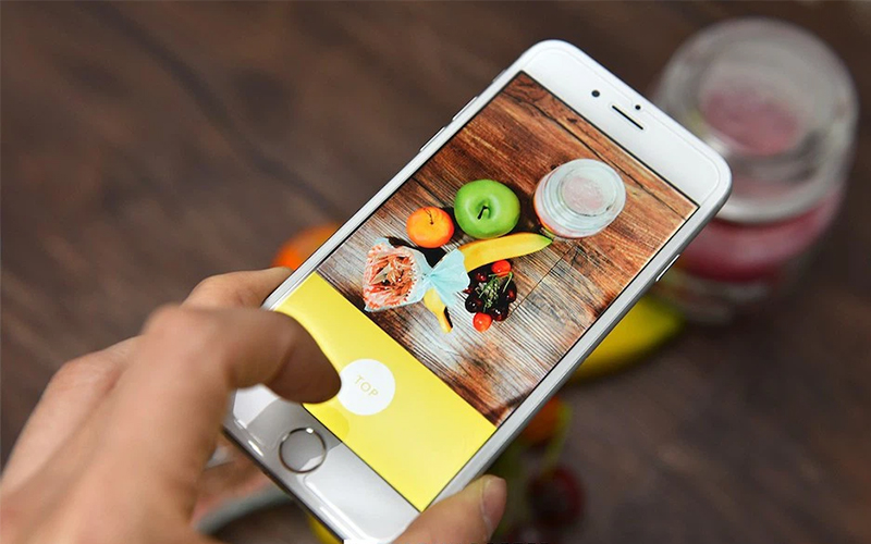 G&oacute;c chụp từ tr&ecirc;n xuống dưới