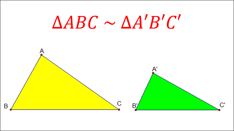 Hai tam giác đồng dạng