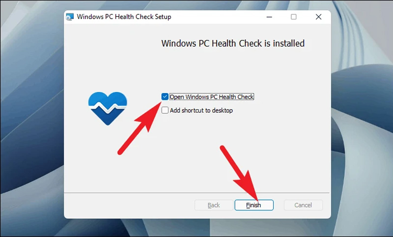 Công cụ Windows PC Health Check