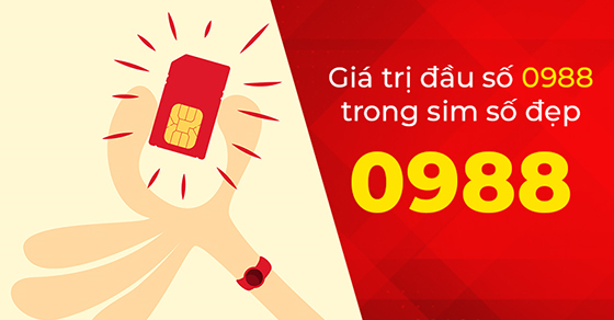 Đầu số 0988 là mạng gì? Ý nghĩa của đầu số 0988? Có phải số tài lộc?