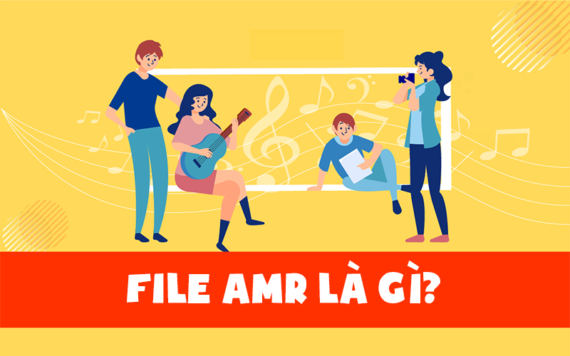 File AMR tích hợp với công nghệ mã hóa giọng nói đại số