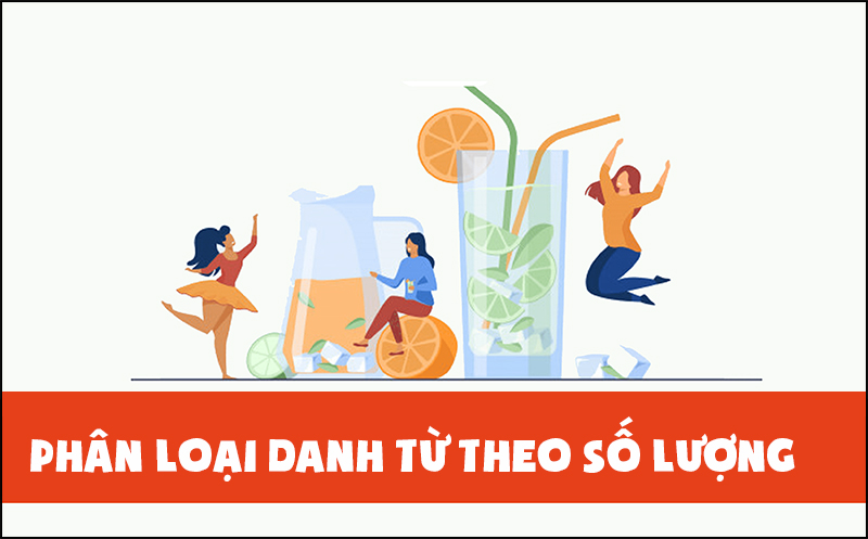 Theo số lượng gồm danh từ số ít và danh từ số nhiều