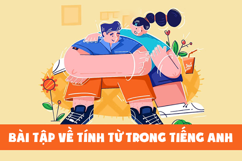 Các loại bài tập luyện về tính từ từ cơ bản đến nâng cao