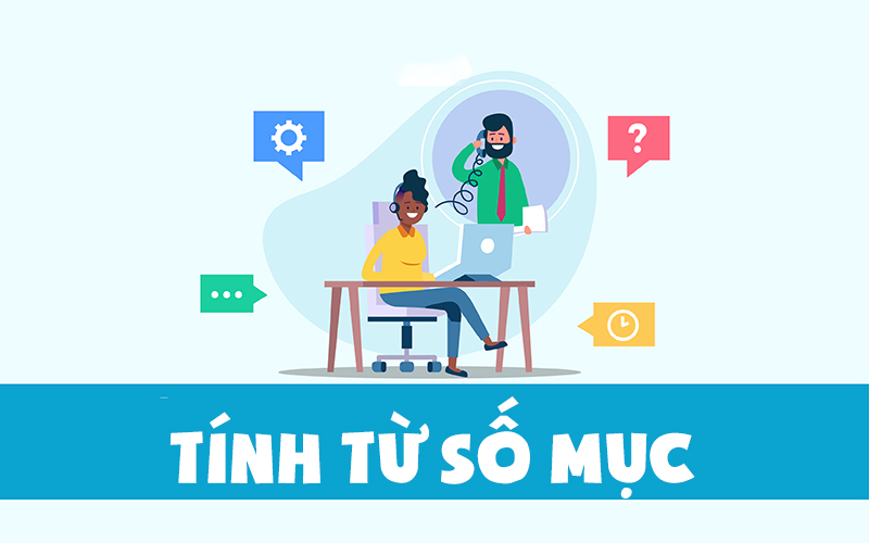 Tính từ số mục là từ chỉ số đếm hoặc số thứ tự