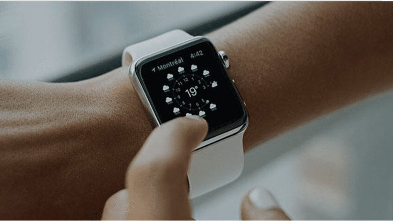 Kiểm tra thời tiết trên Apple Watch khi được kết nối với mạng Wi-Fi