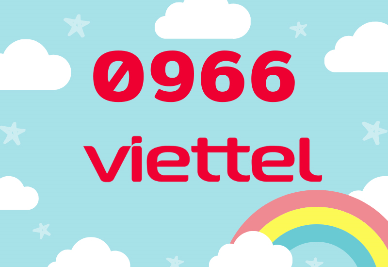 SIM đẹp đầu số 0966 thuộc mạng Viettel