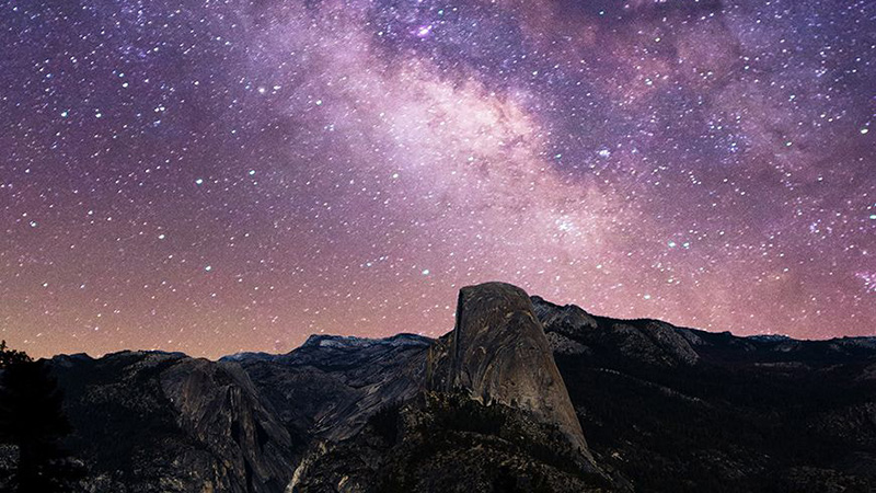 Ảnh bầu trời đêm yêu cầu tốc độ chậm hơn