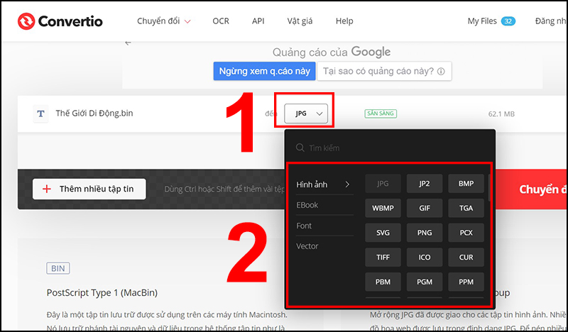 File BIN là gì? Cách mở và chuyển file BIN sang ISO, PDF, JPG chi tiết - Thegioididong.com