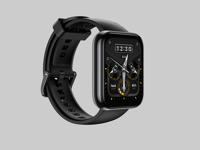 Thiết kế m&agrave;u đen của mẫu realme Watch 2 Pro