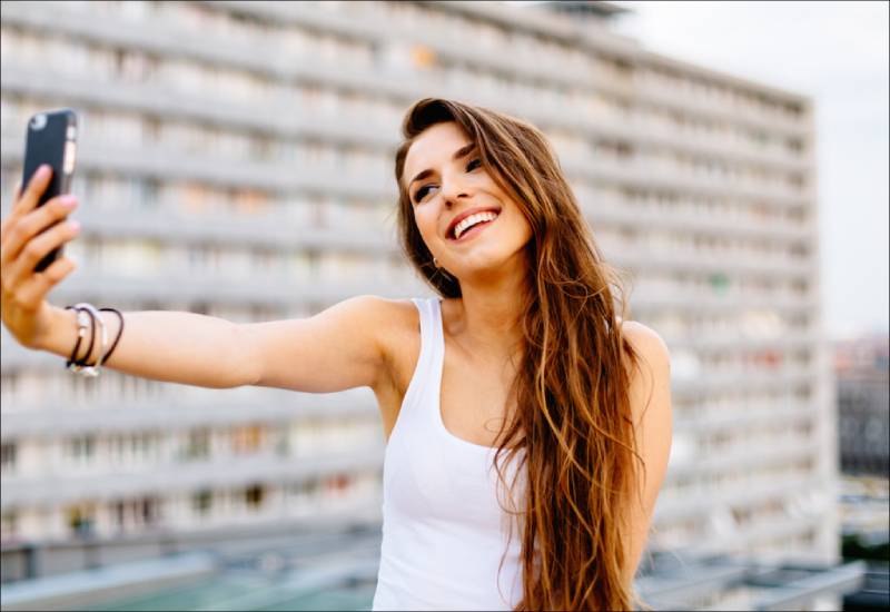 Selfie giúp ảnh được tự nhiên và đẹp hơn