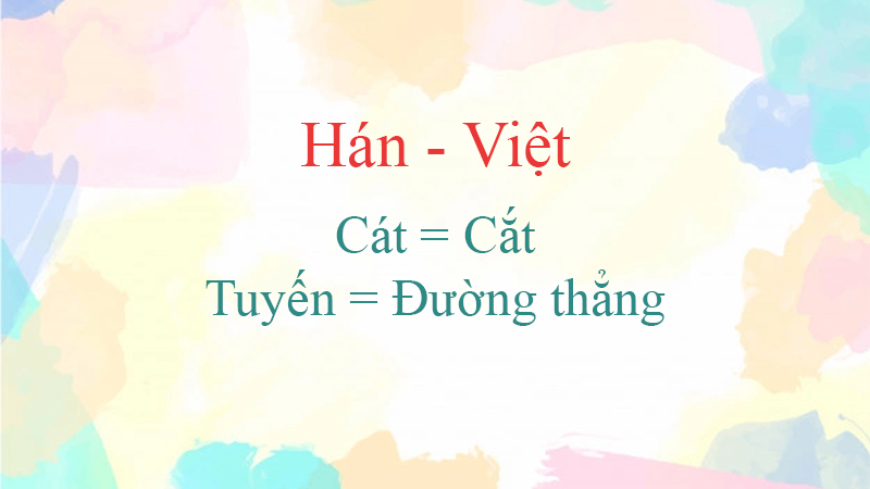 Định nghĩa cát tuyến là gì