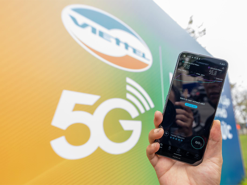 Mạng 5G đang được Viettel triển khai rộng rãi