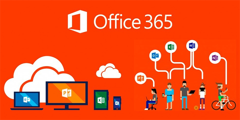 Bộ ứng dụng văn phòng Office 365 phổ biến